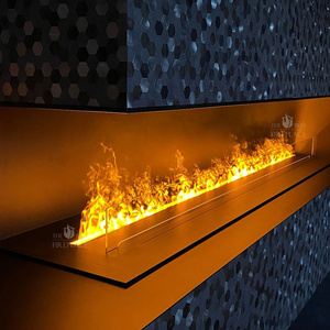 72 inch modern wall decoration multi color led flame effect 3d atomization water vapor steam 3D electric fireplace