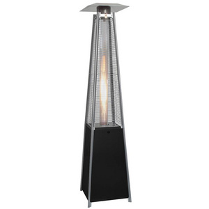 2021 outdoor stainless steel gas patio heater tower cover glass tube pyramid patio heaters