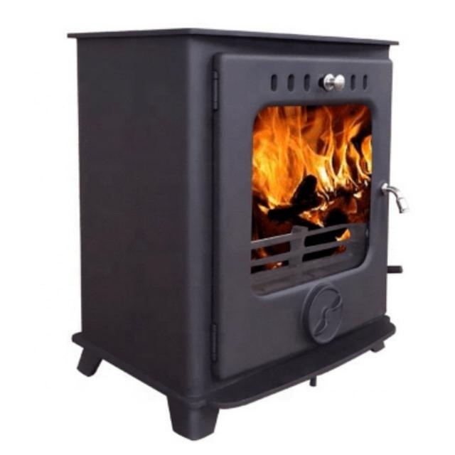 Small 5kw Black Sample Cheap Indoor Wood Burning Stoves on Sale Wood Fireplaces Fire Place Heater Graphic Design Freestanding