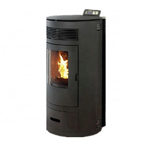 manufacturers for  sale red indoor gasifier  cast iron 12kw gravity fed mini pellet stove 24  wood pellet mini stove