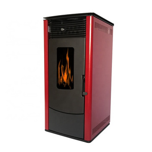 HEYING new hot selling pellet heater fireplace European indoor 10kw portable cast iron wood pellet stove