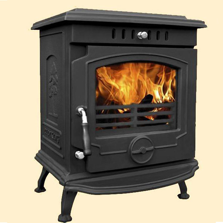 New Design Cubic Steel Factory price high quality customizable  9 kw mini indoor wood stove