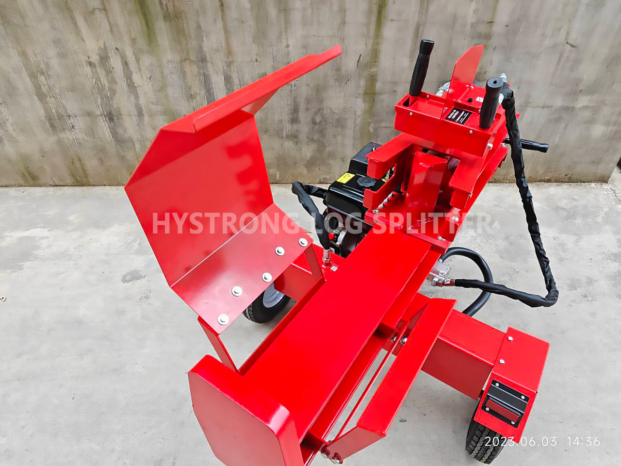 35 ton wood splitter 9HP gasoline horizontal vertical firewood log splitter for wood spaccalegna HY35T-GL-650