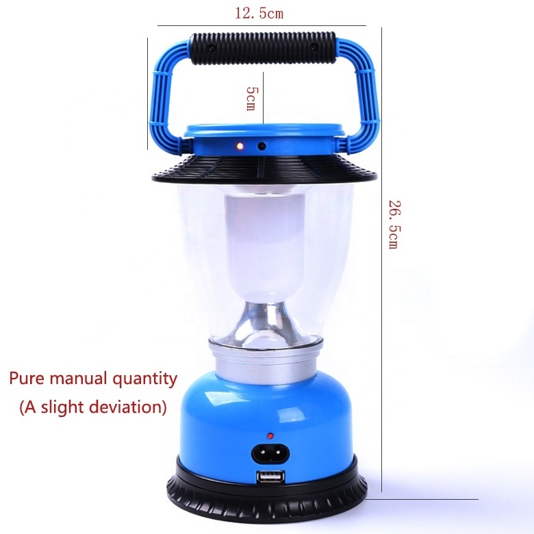 Usb Rechargeable Outdoor camping Portable light Solar energy  Camping Lantern Hiking lamp led light