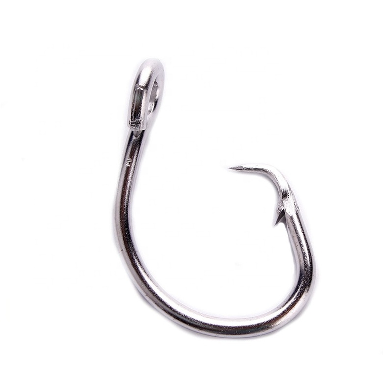 high quality stainless steel high carbon steel 39960ss  tuna shark circle hook 9/0 16/0 for longline fishing