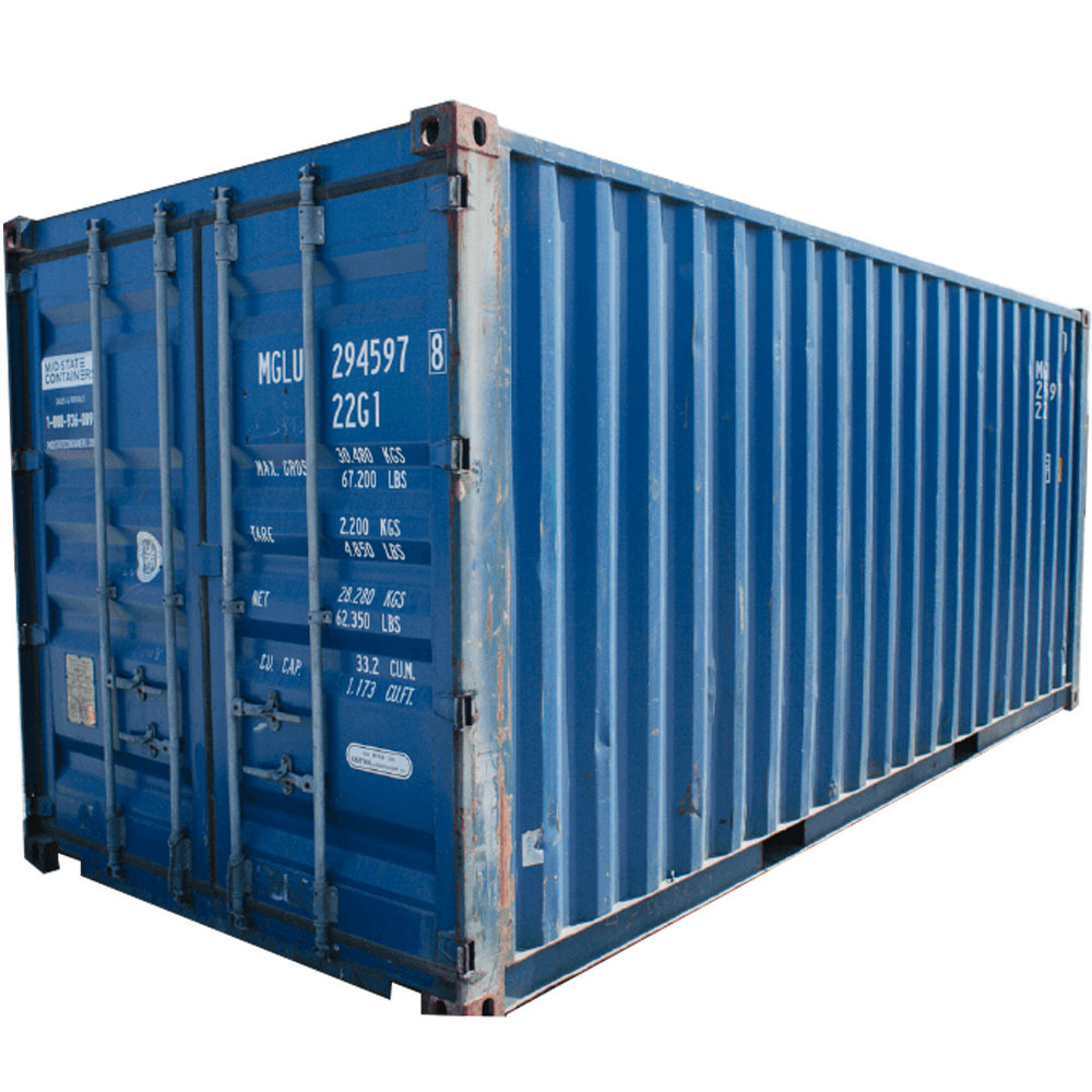 20ft Containers Second Hand Prefab ISO 20 FT Secondhand Cargo Shipping Container for Sale in Qingdao, Shanghai, Tianjin Port