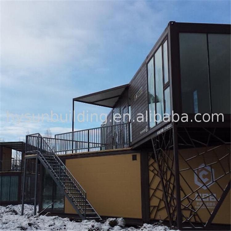 Reliable and Cheap shipping prefabricated container prefab house mobile hotel movable villa