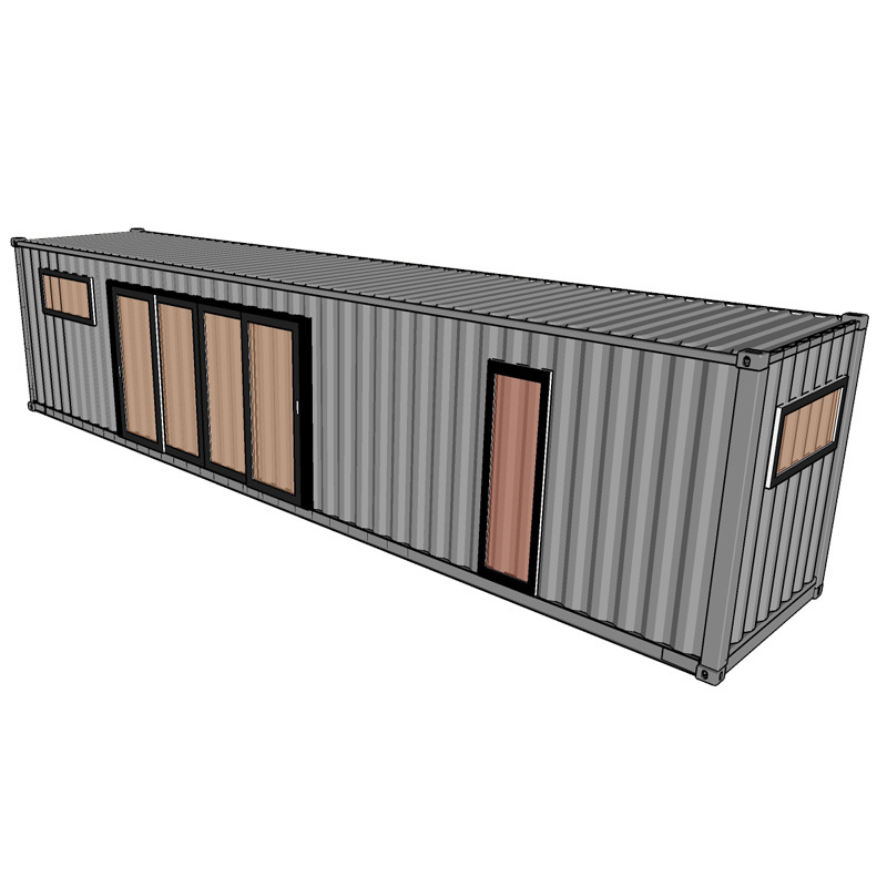 Hysun Modified Eco-Friendly shipping container home usa solar kits with ISO9001:2008 High Quality container homes for sale