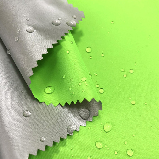 S4595 new wholesale plain water resistant waterproof car cover fabric stocklot 170t 190t 210t polyester silver coating taffeta