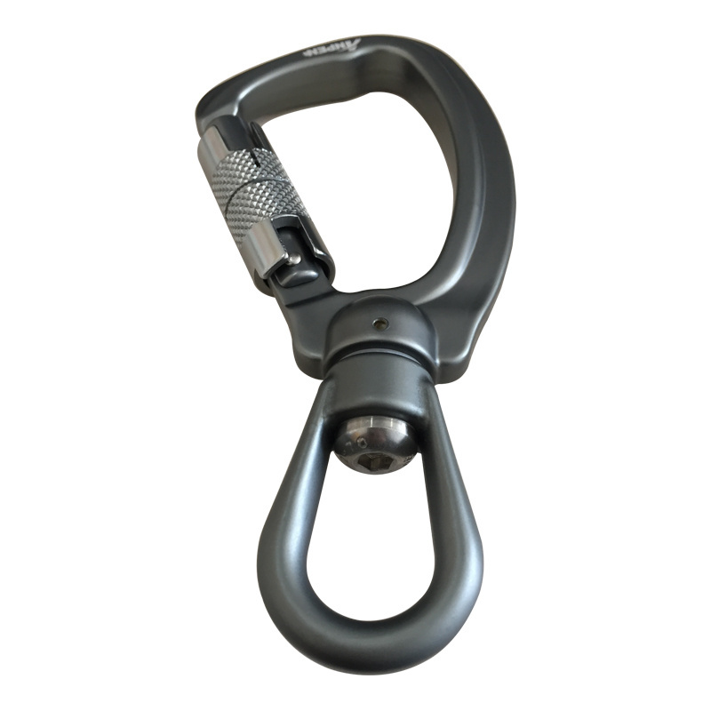 Swivel karabiner Twist Lock Aluminium Climbing Carabiner