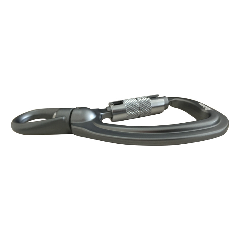 Swivel karabiner Twist Lock Aluminium Climbing Carabiner