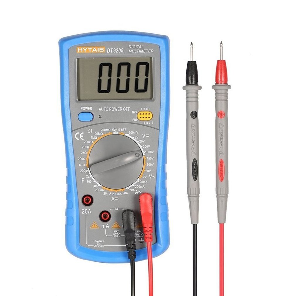 New Auto Range 1000V 20A Digital Capacitance Tester True RMS Res Ohm Hz AC DC Voltage Meter Multimetro Smart Multimeters