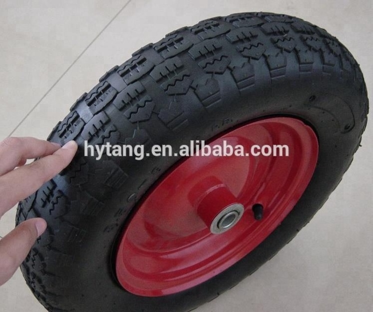 Air wheel 3.50-8 wheelbarrow tire and inner tube 350-8/PR2605