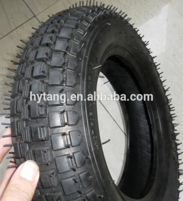 Air wheel 3.50-8 wheelbarrow tire and inner tube 350-8/PR2605