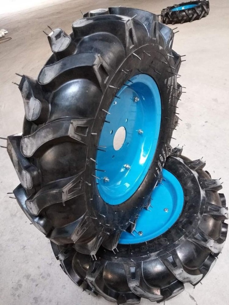 tiller wheel&tyre 4.00-8  tractor tyre&rim