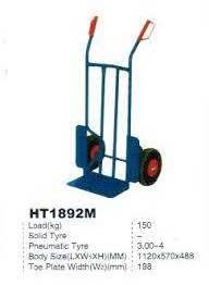 HT1892M HAND TROLLEY With 3.00-4 Pneumatic wheel