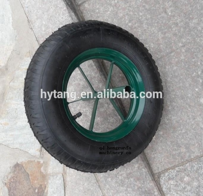 Air wheel 3.50-8 wheelbarrow tire and inner tube 350-8/PR2605