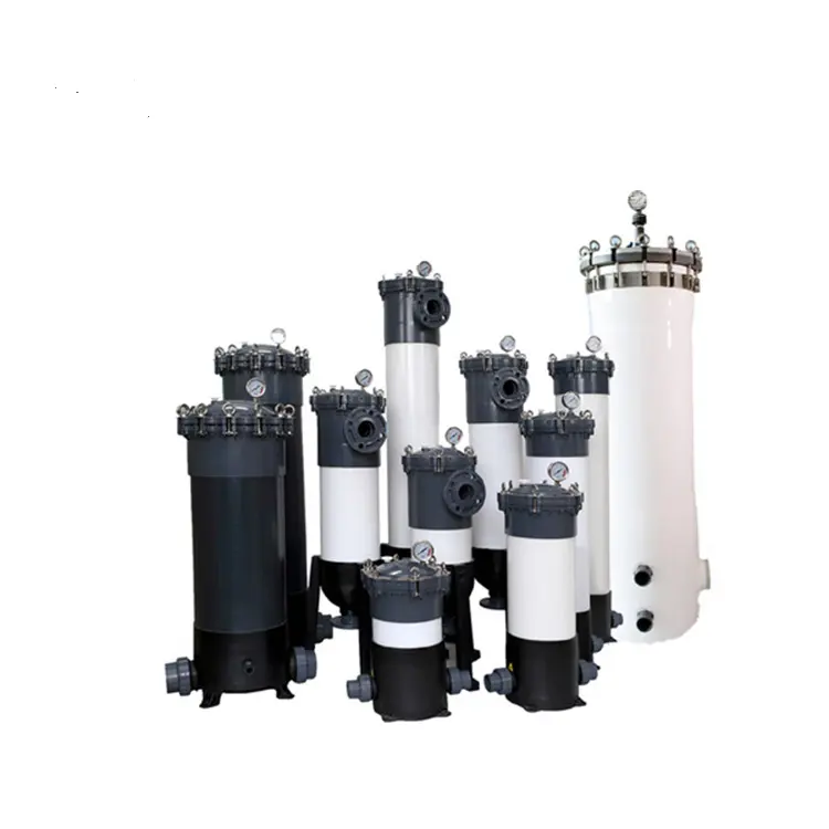 Factory manufacturer water purifier automatic UPVC bag filter cartridge filter housing