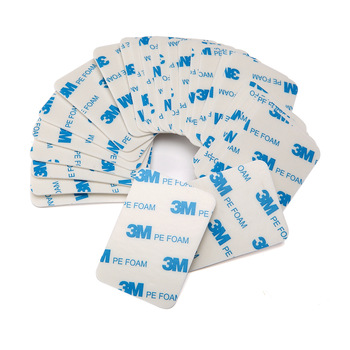 die cut round 1.1mm double sided polyethylene foam tape 1600t self adhesive double sided pe foam acrylic adhesive tape