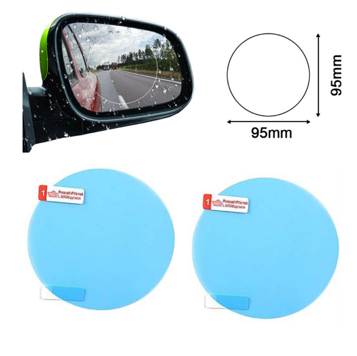 Car Accessory Anti Fog Film Anti Water Car Rearview Mirror Film Anti Rain Automobile Rearview Mirror Protector