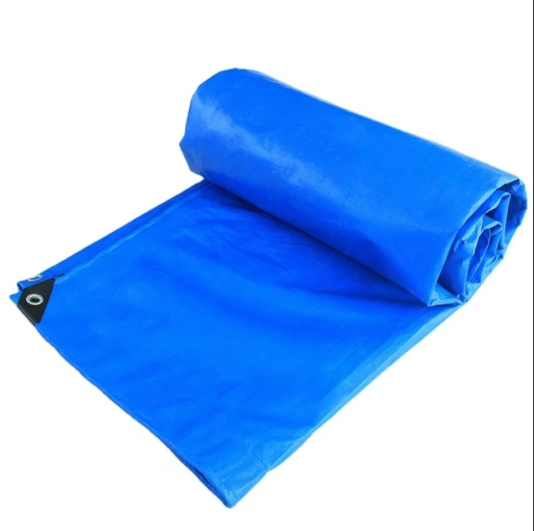 High Quality Waterproof Polyethylene Tarpaulin Sheets Camping Tents 160gsm Poly Tarp Truck Covers Waterproof PE Tarpaulin