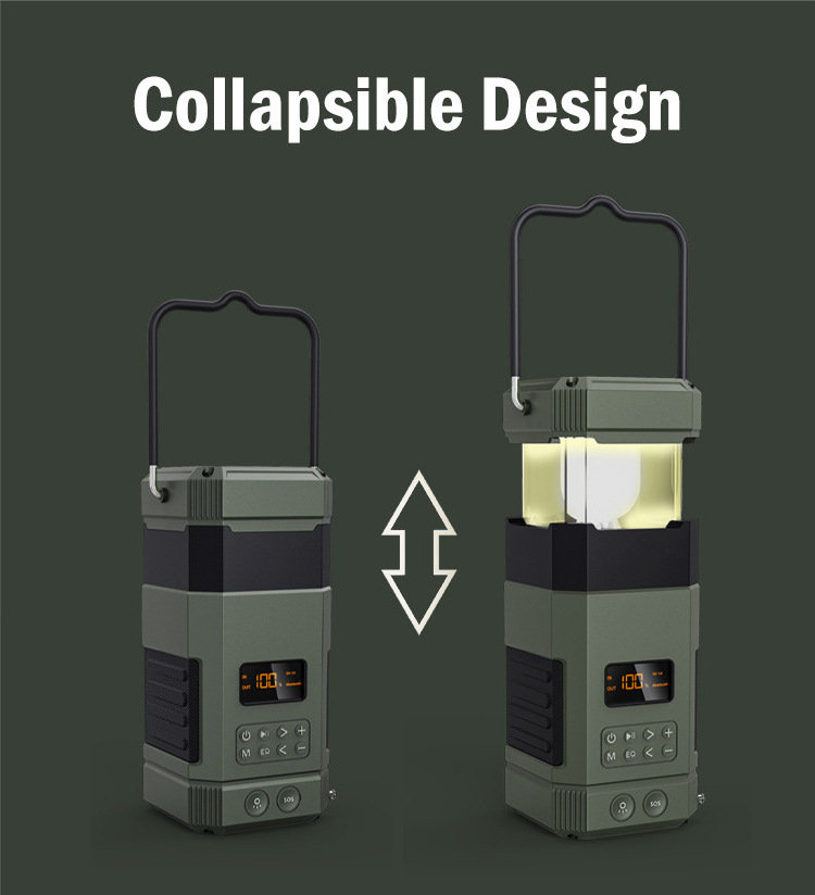 Outdoor Camping Tent Light Telescopic Solar Rechargeable Led Lanterns Other Camp Lighting Equipment Camping Lamps