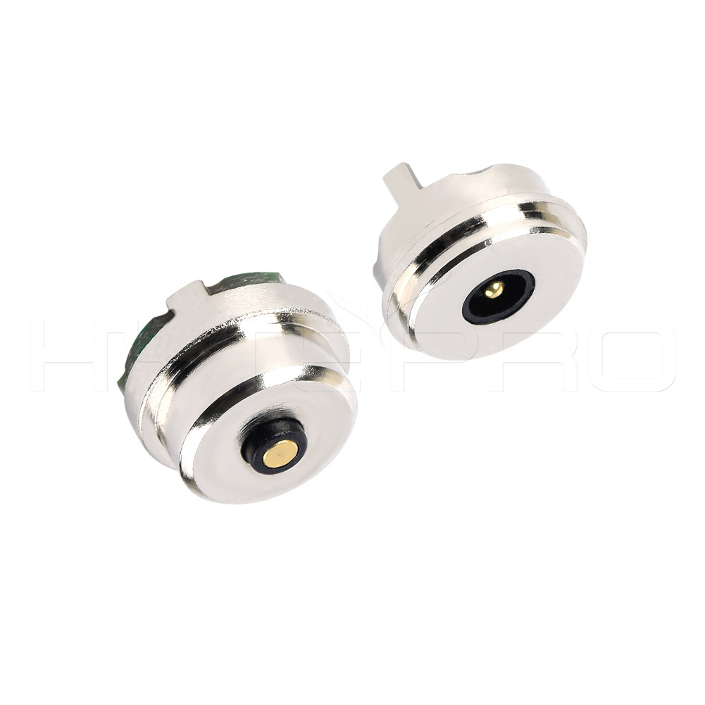 2A micro male female power socket plug 2 Pins magnetic battery connector M423 anti-reverse plug design