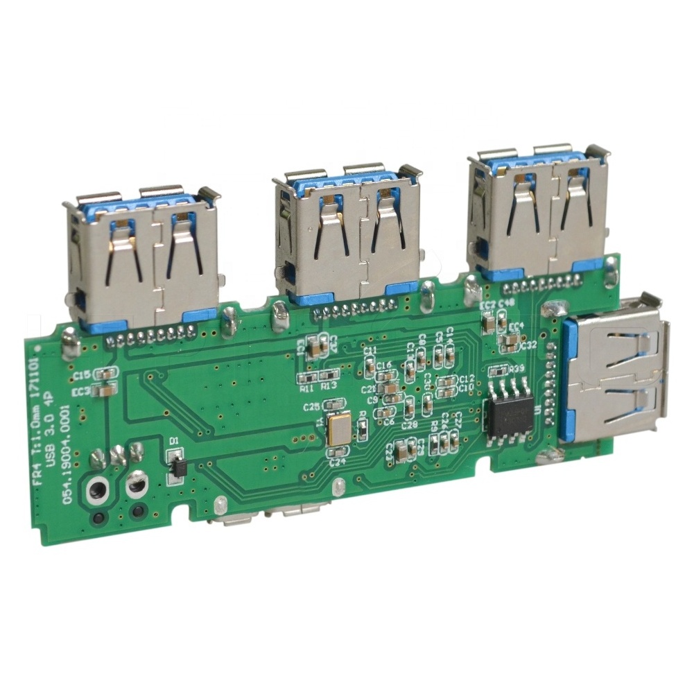 HytePro Pcb manufacture and assembly 4 port usb 3.0 hub board