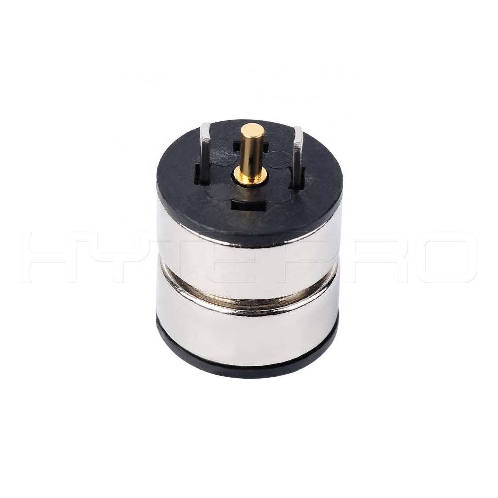 HytePro High current pogo pin 24V 6A magnetic charger round 2 pin connector set