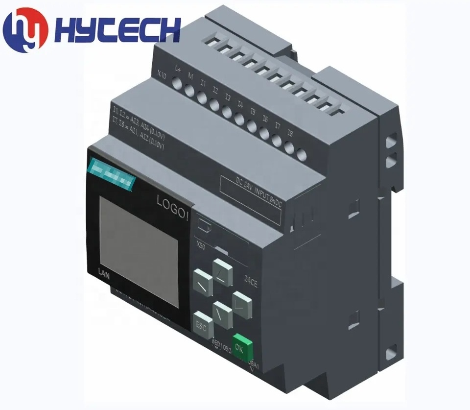 New 6ED1052-1CC08-0BA1 Original LOGO! 24CE logic module DI 8 (AI 4)/DO 4 for Siemens plc logo in stock