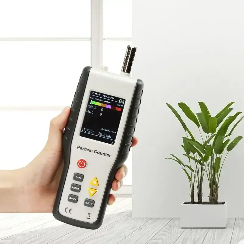 Wholesale Price Handheld Mini Air Quality Gas Pm2.5 Cleanroom Laser Dust Particle Counter For Clean Rooms