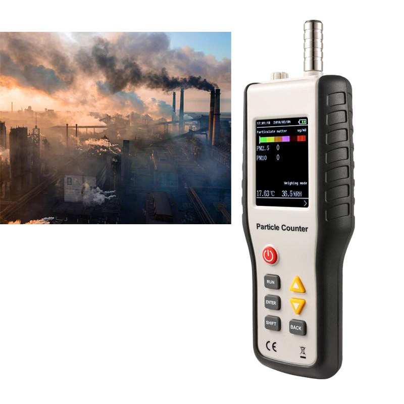 Wholesale Price Handheld Mini Air Quality Gas Pm2.5 Cleanroom Laser Dust Particle Counter For Clean Rooms