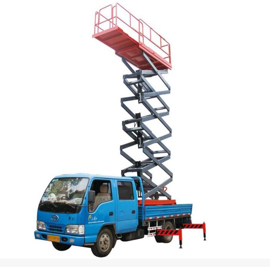 CE verified 10m vehicle truck mounted hydraulic lifting platform