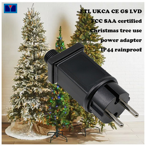 safety wall ac dc EU CE GS class 2 power supply 12v outdoor christmas tree light adapter