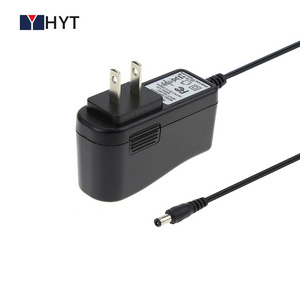 Universal Travel Input Wall Mount Adaptor AC DC Switching Supply Power Adapter 100-240V Plug in 12V1A