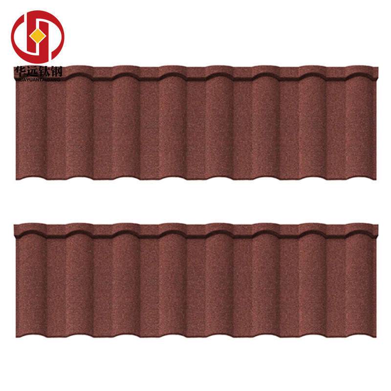 New design colorful stone coated steel roofing shingles aluminum zinc steel roof tiles