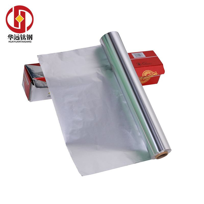 High quality 50 Micron Hookah Hairdressing Aluminum Foil Sheet Paper In Rolls Aluminum Foil For Restaurant