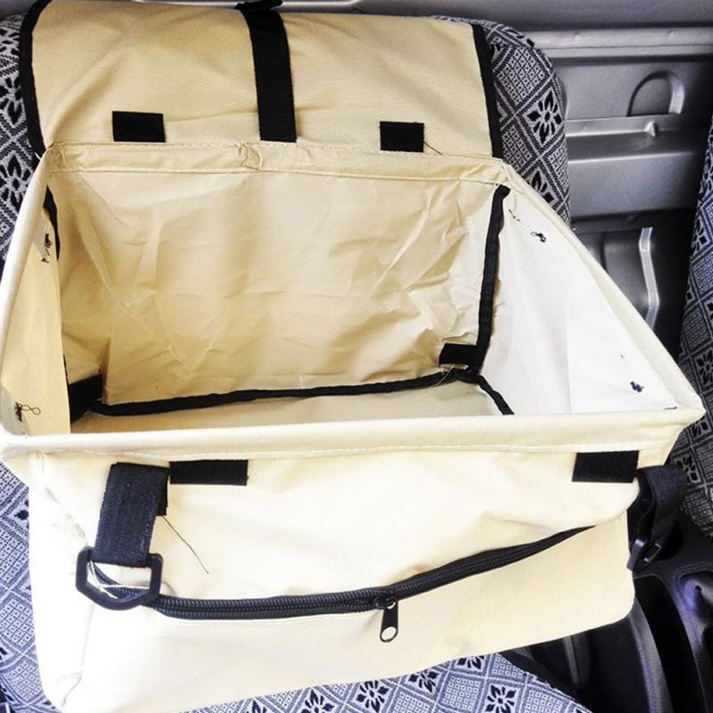 Small Dog Cat Pet Travel Carrier Tote Bag Purse, Portable Pet Soft Car Booster Seat Soft Safety Dog Cat Puppy Carrier Cage