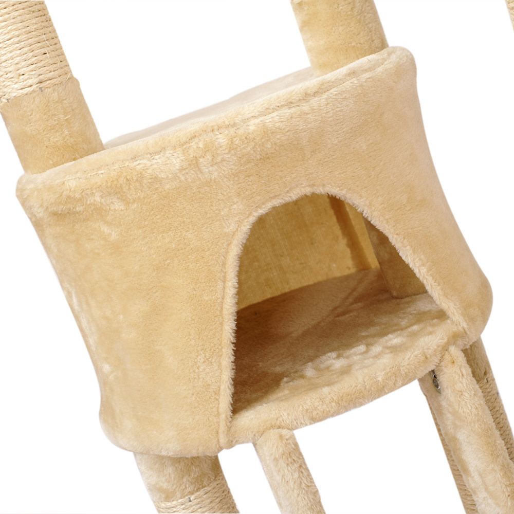 New Hoopet Peach Scratching Post Cat Climbing Furniture Tree Pet Accessories