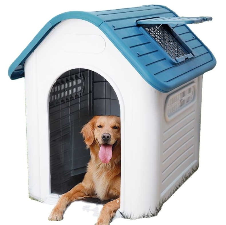 Hoopet Wholesale Plastic Dog House Water Resistant Kennel