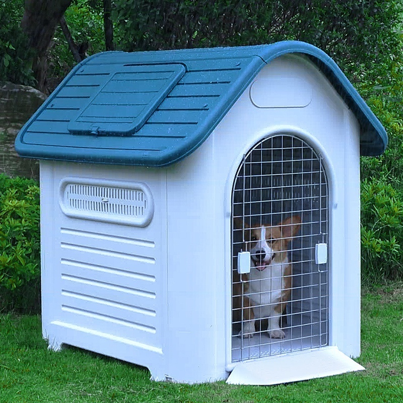 Hoopet Wholesale Plastic Dog House Water Resistant Kennel