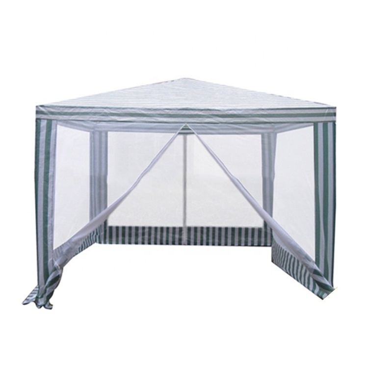 3x3m garden gazebo gazebo with mosquito net