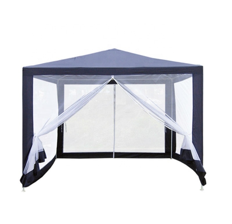 3x3m garden gazebo gazebo with mosquito net