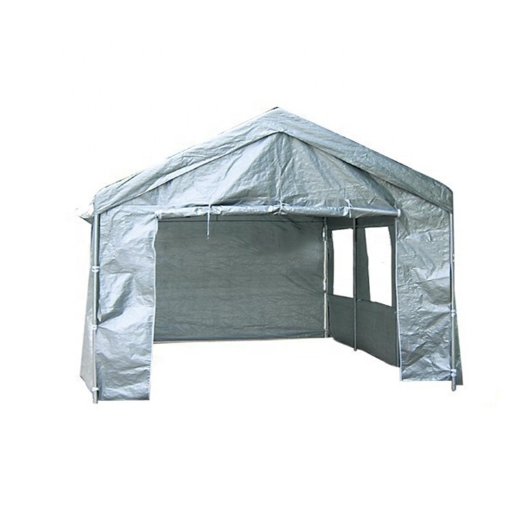 Factory customized cheap new designed high quality 3X6m PE mini carport