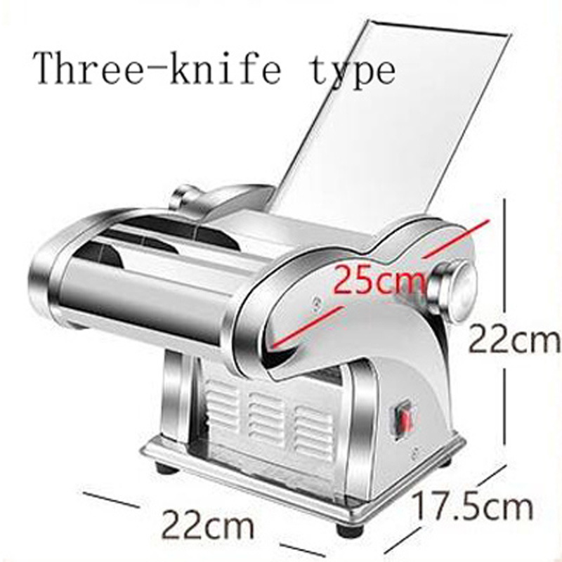 Commercial Small Pasta Machine Electric Noodle Machine Stainless Steel Dumpling Skin Making Machine mixture grinder