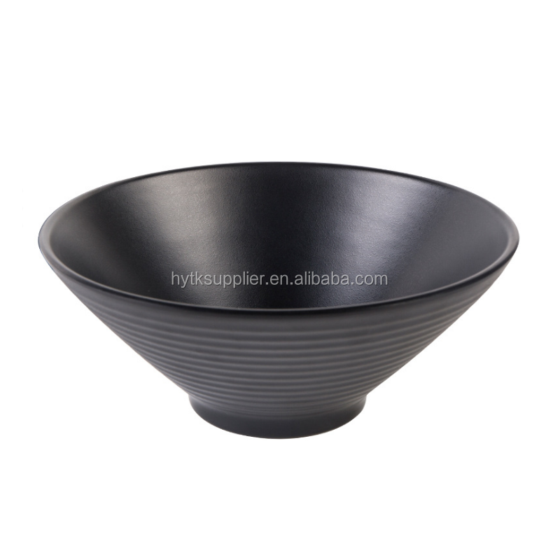 Melamine tableware for restaurants ,wholesale prices supply noodle bowl with chopsticks