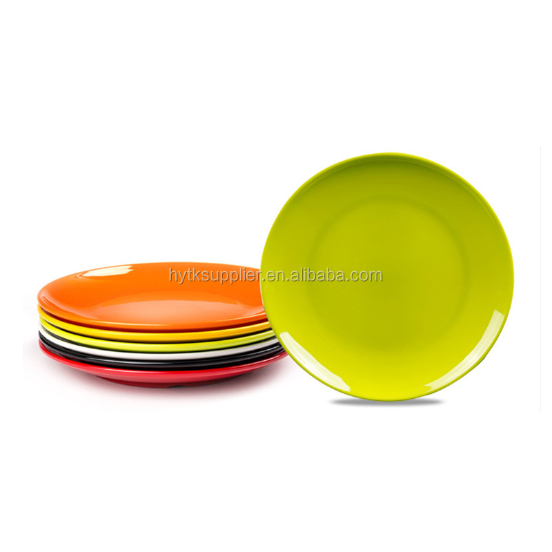 Guangzhou melamine kitchen wares, catering dinner plate manufacturer