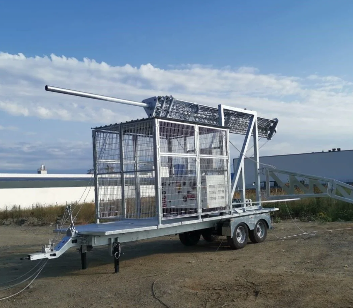 Cow Cell on Wheel Light Trailer