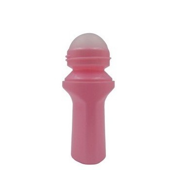 50ml empty plastic deodorant roll on bottle with plastic roller ball for packaging