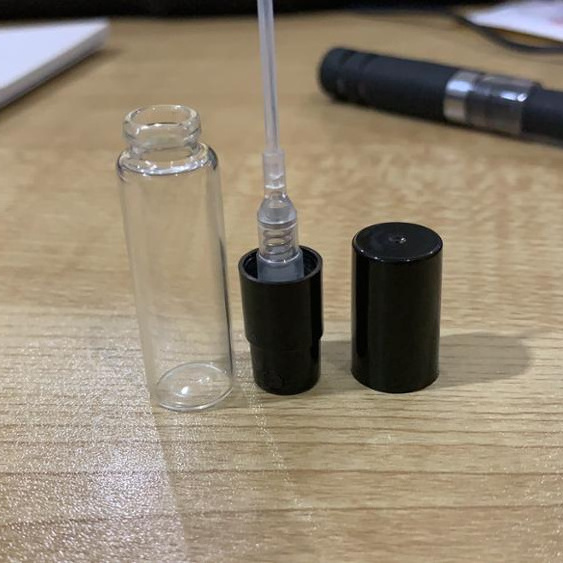 1.5ML 2ML 3ML 4ML 5ML 6ML 7ML 8ML 9ML 10ML  tester perfume sample glass vial pocket sprayer bottle